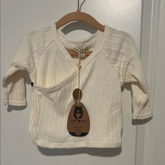 Rabbit & Bear Organic Cream Kids Sweater Set - Picture 2 of 6